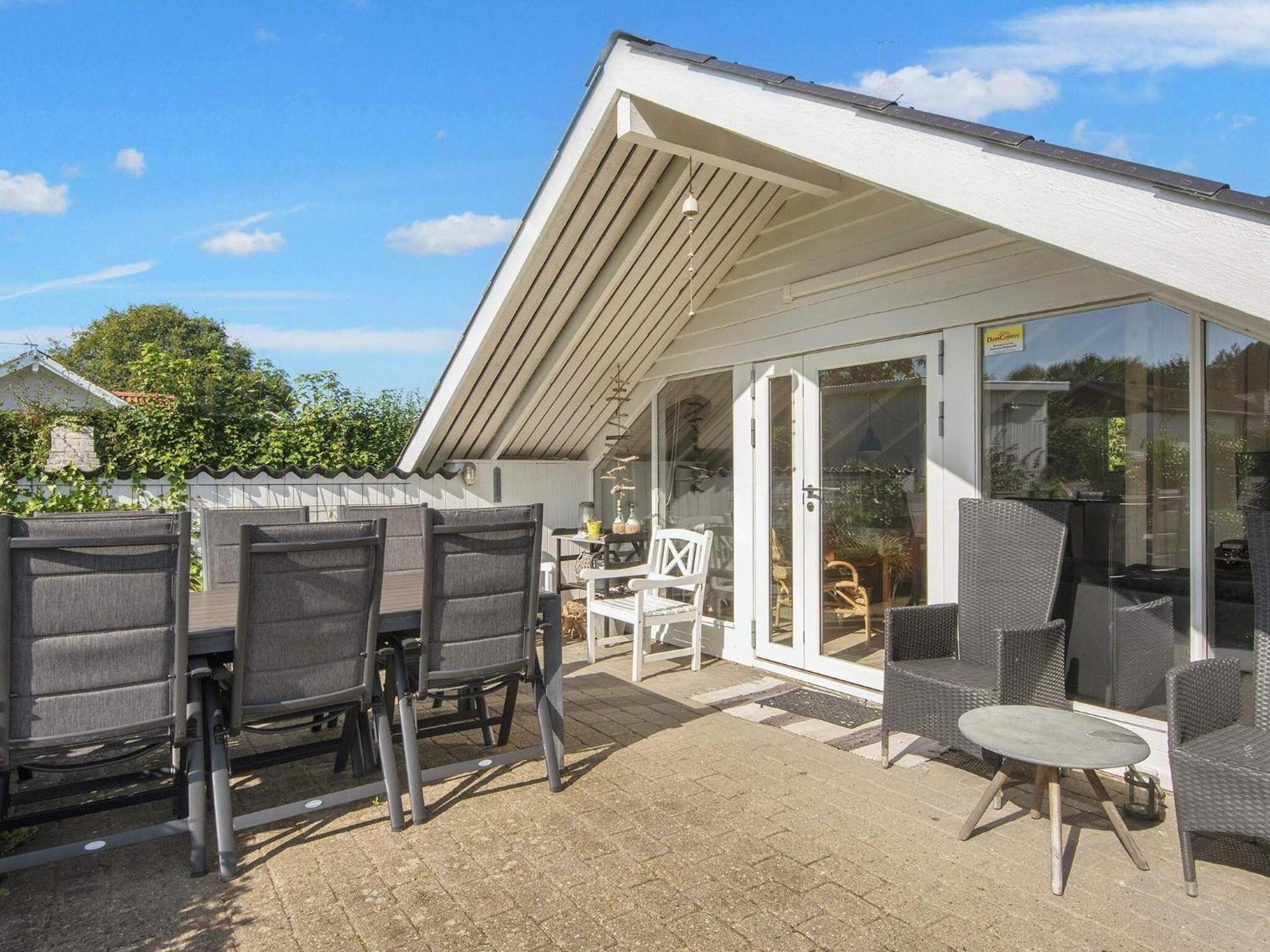 8 Person Holiday Home In Hejls Esterno foto
